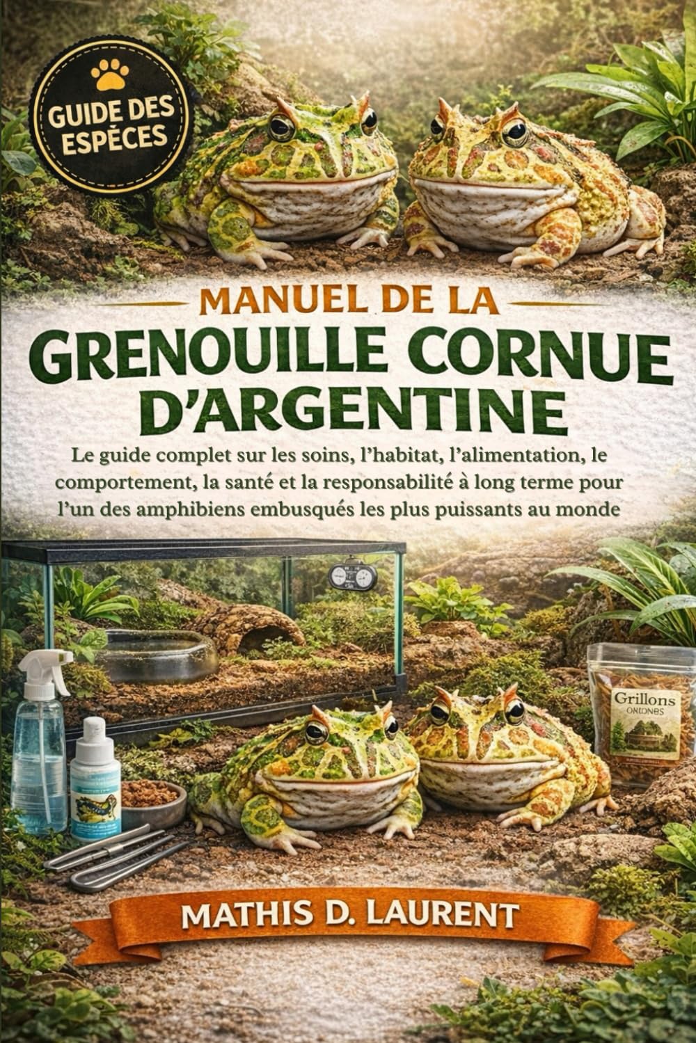 MANUEL DE LA GRENOUILLE CORNUE D’ARGENTINE: Le guide complet sur les soins, l’habitat, l’alimentation, le comportement, la santé et la responsabilité ... embusqués les plus puissants au monde