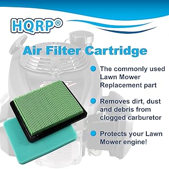 Amazon.com: HQRP 2-Pack Flat Air Filter Cartridge with Pre