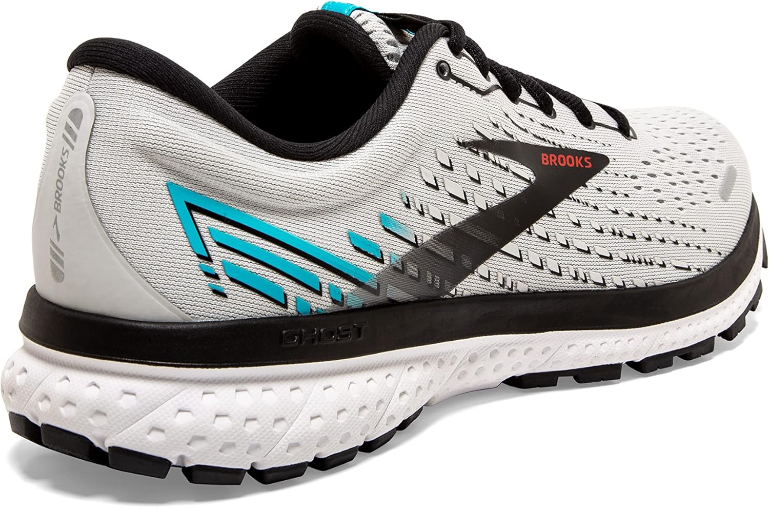 Brooks Men's Ghost 13 Neutral Running Shoe 12.5 Grey/Black/Capri