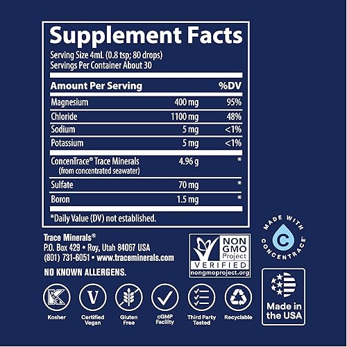 Miniatura 6 de Magnesio líquido iónico de Trace Minerals, 1, 1