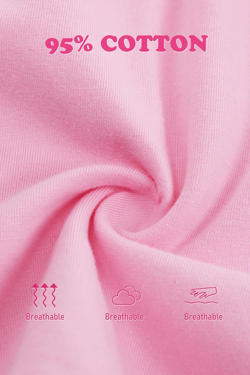 Poroka 6 Pack Girls Cotton Athletic Shorts Toddler Summer Dolphin Running Sports Shorts Kids Casual Active Short