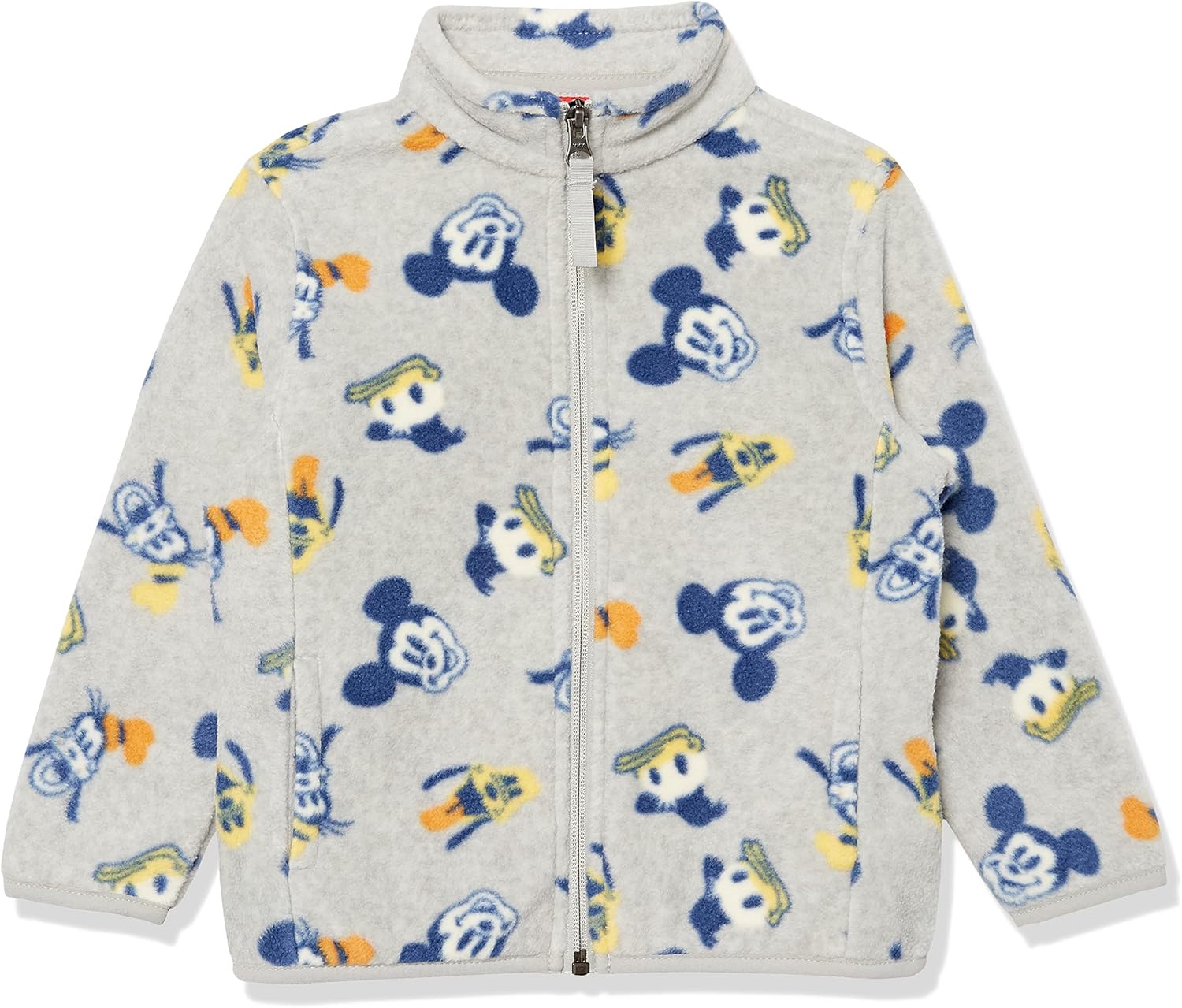 Amazon Essentials Disney | Marvel | Star Wars Boys and Toddlers' Polar Fleece Full-Zip Mock Jackets