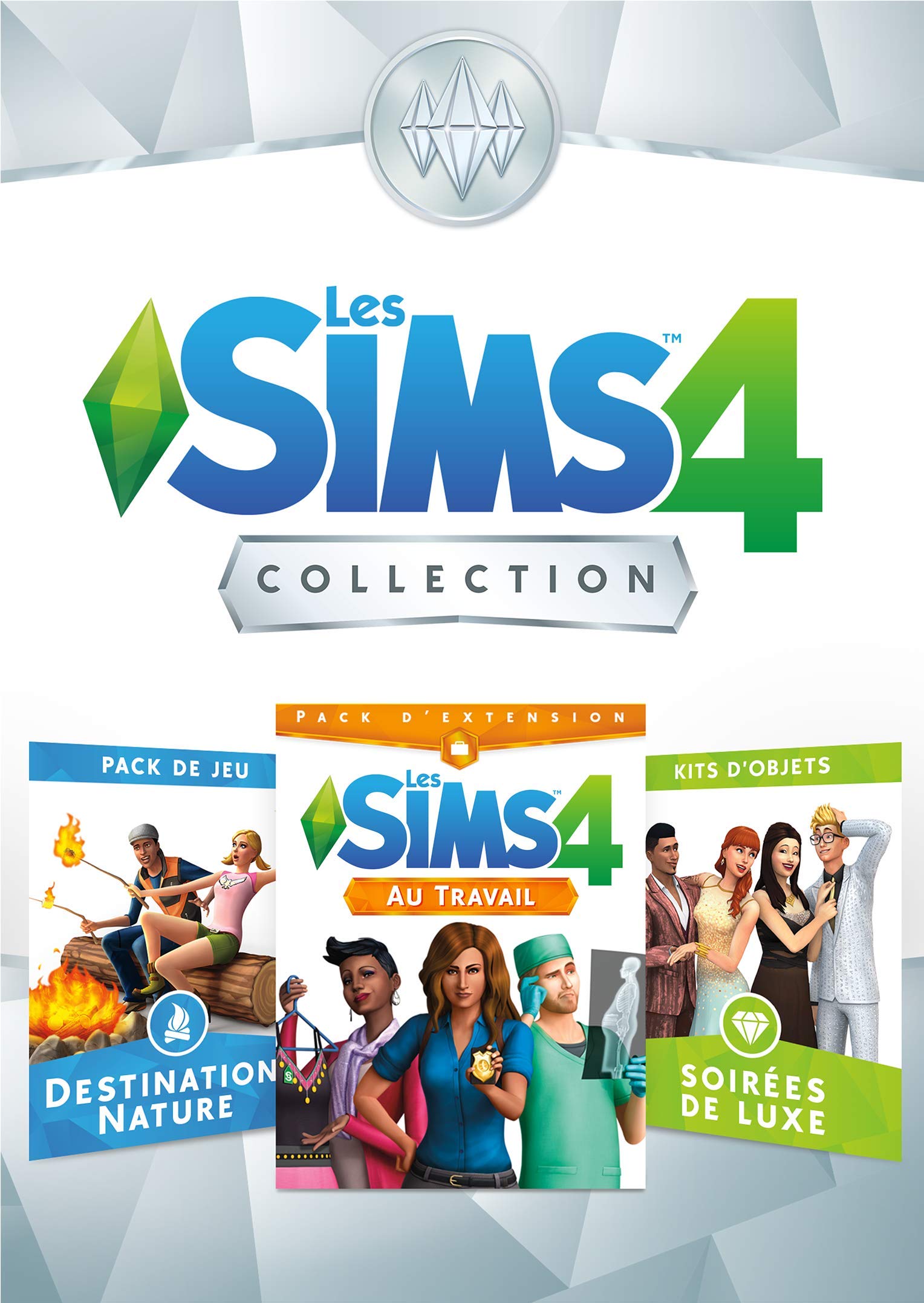 Les Sims 4 Bundle Get to Work Outdoor Retreat Luxury Party Stuff DLC PC Code Origin - 8