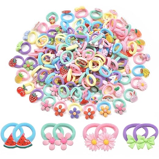 Saavi Cartoon Hair Bands 20 Pcs