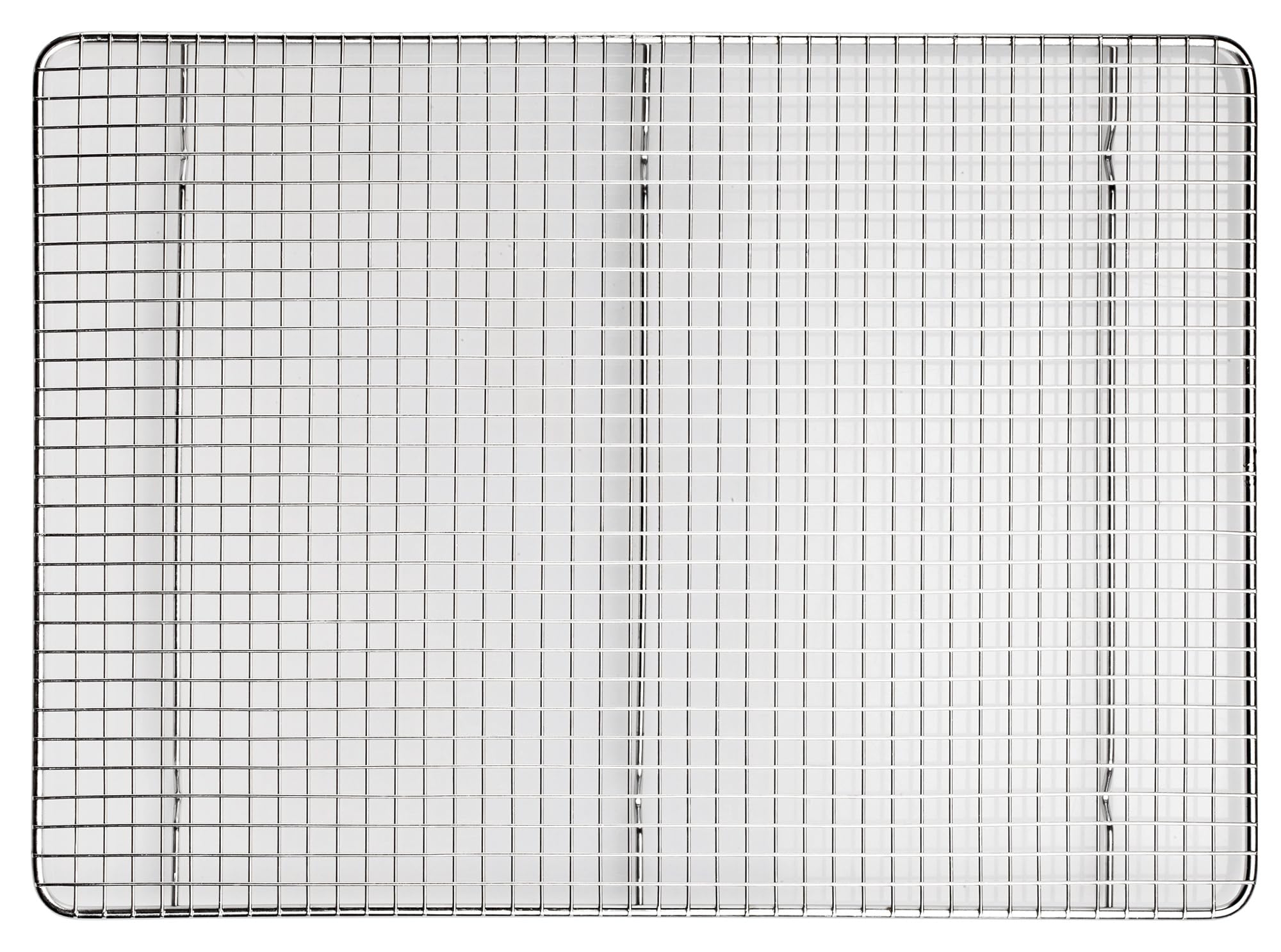 Half Size Stainless Steel Pan Grate for Half-size Sheet Pan by Winco – 12 x 16 inch (Half-size), Metal, stainless-steel, Model PGWS-1216