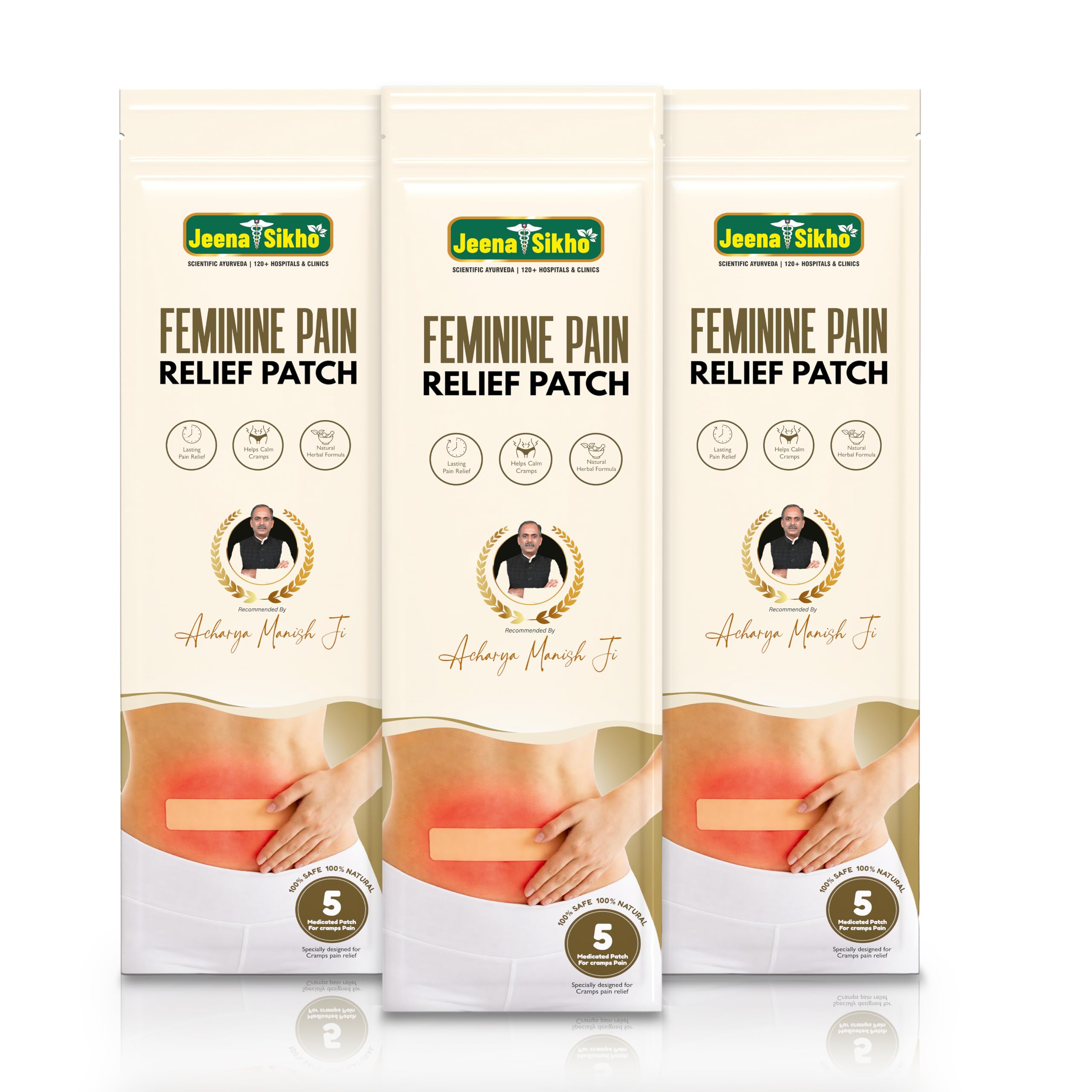Jeena Shikho Headache Relief Patch | Natural Herbal Cooling Strips Infused with Gandhpura, Menthol & Camphor for Head & Temple Comfort - Non-Greasy & Fast-Acting - 40 Patches — Amazon image 26