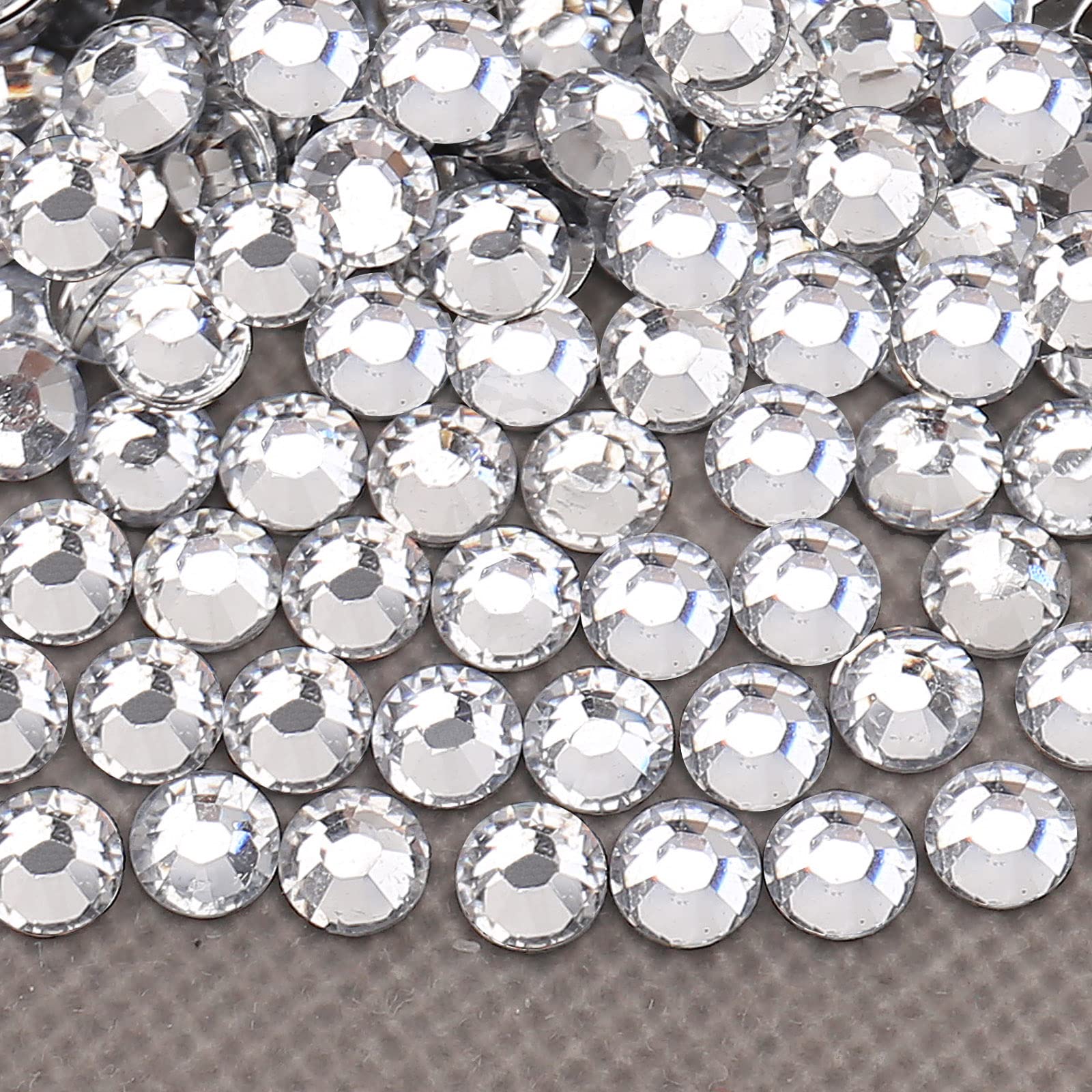 Amazon.co.jp: 10000個 2~6mm クリアクリスタル樹脂 フラットバック