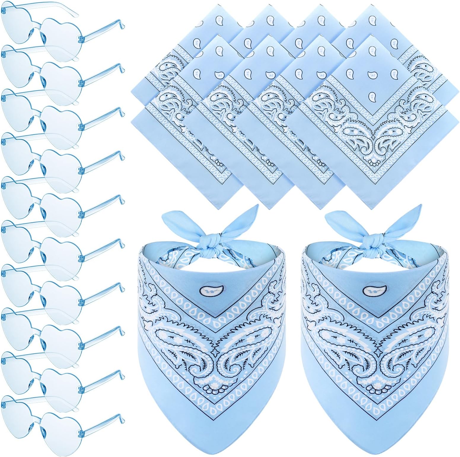 light blue bandana dunks