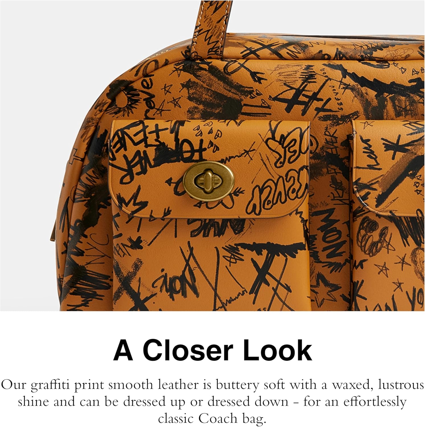 Coach Womens Twin Turnlock Bag - Image 4