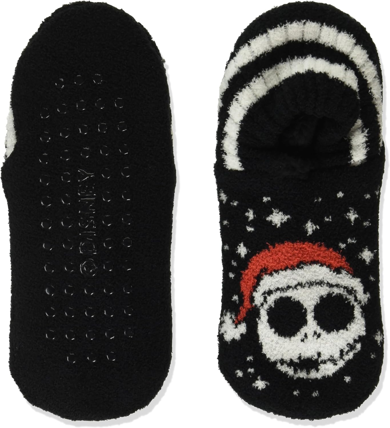 Disney Women's Nightmare Before Christmas Flexible Knit Slipper Socks at Amazon Women’s Clothing