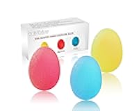 Hand Squeeze Stress Balls Set with Carry Bag 3 Resistance, Finger Wrist Arthritis Therapy Rehab Exerciser, Carpal Tunnel, Stroke Rehabilitation Equipment