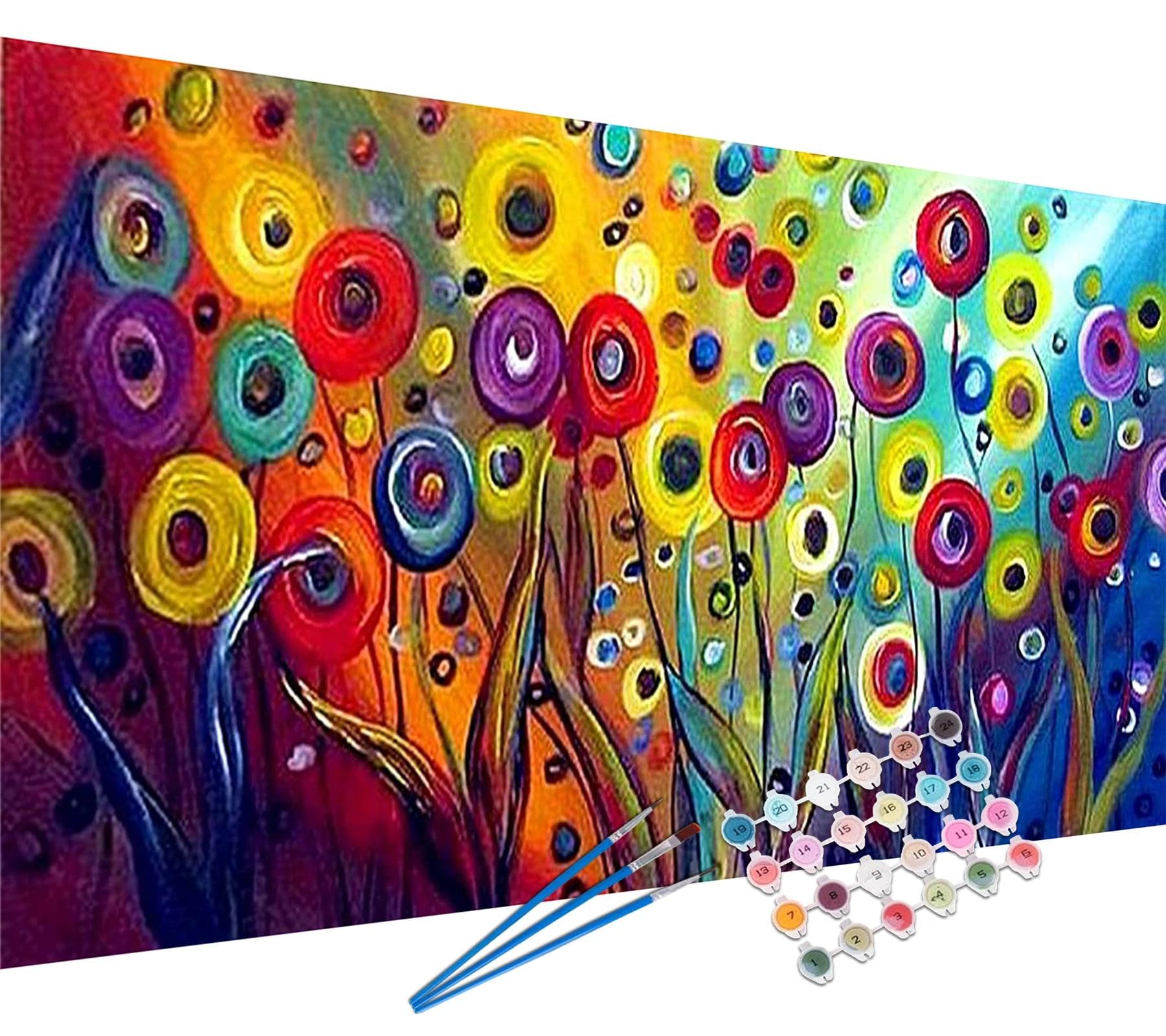 YALKIN Malen Nach Zahlen Erwachsene, Paint by Numbers Malen