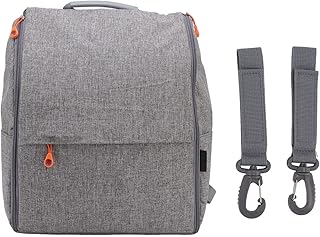 Bolsa de fraldas mochila bolsa de maternidade bolsa de fraldas de viagem para mãe e pai mochila de fraldas unissex de grande capacidade para mamãe viajar ao ar livre