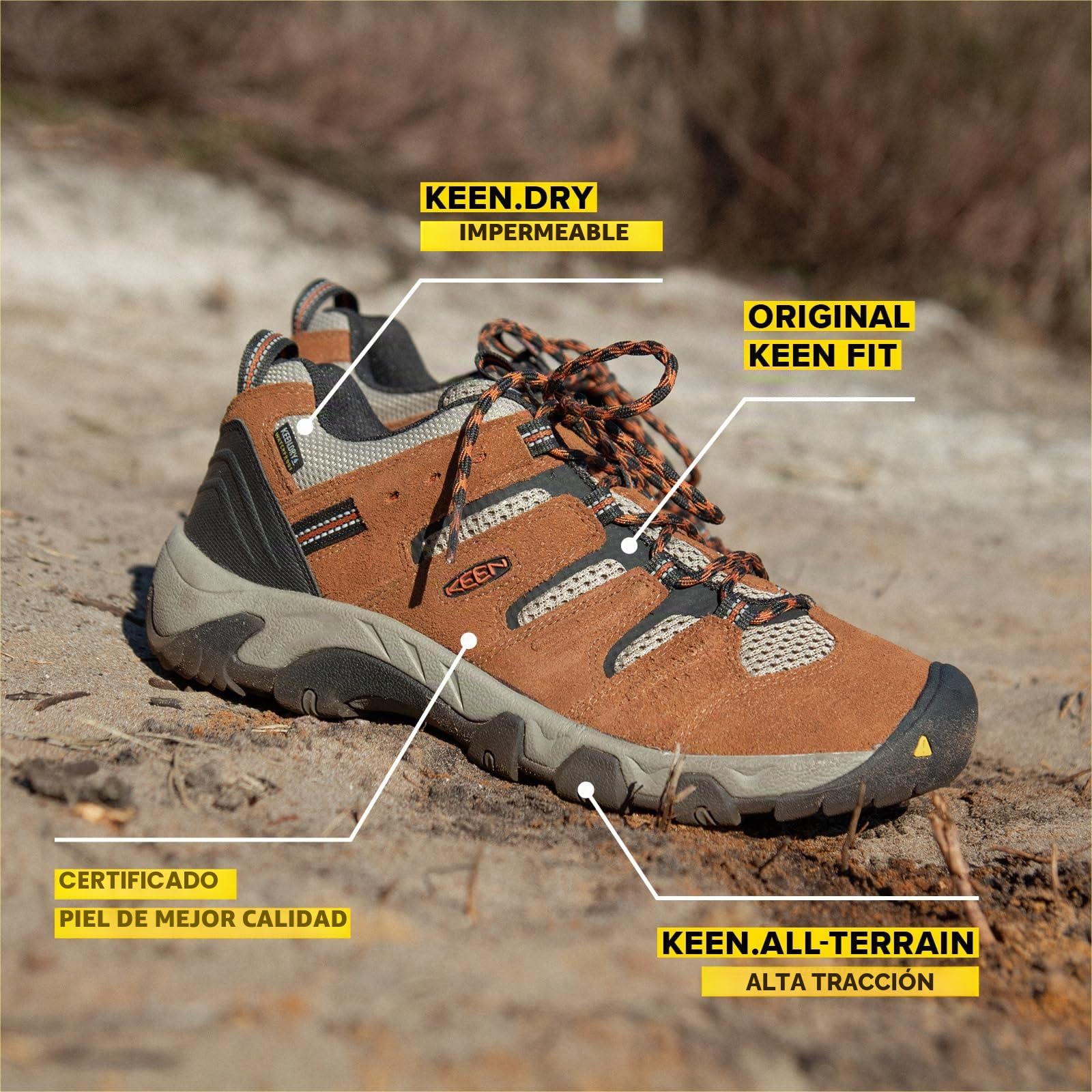 Keen Headout Waterproof Zapatillas de Senderismo Hombre