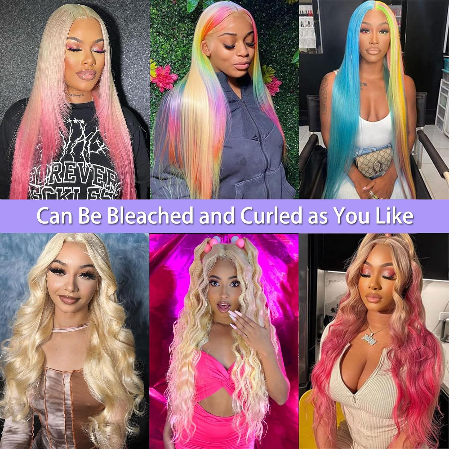 26 Inch 613 Lace Front Wig Human Hair Blonde 13X4 HD Transparent Lace Front Wigs Human Hair Blonde Glueless Wigs 613 HD Straight Lace Frontal Wig Pre Plucked 200% Density