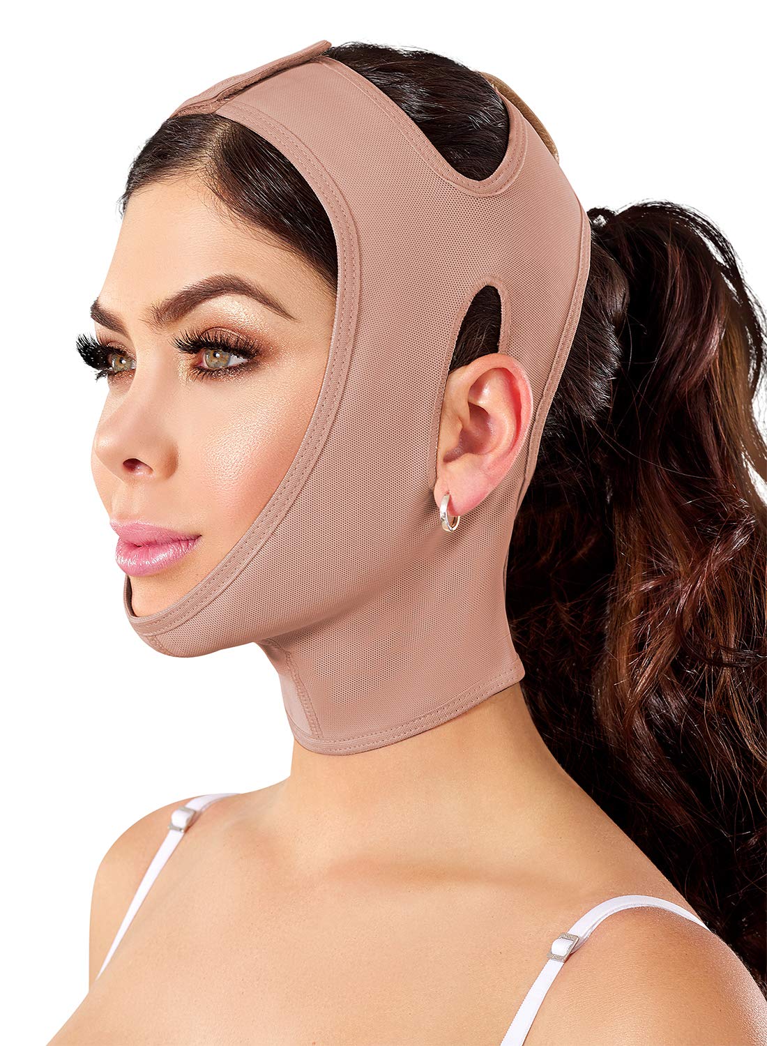Shape Concept Chin Strap Support Band Neck Bandage Mentonera Post Quirurgica Face Lifting Slimmer Chin Lift Facial Compression