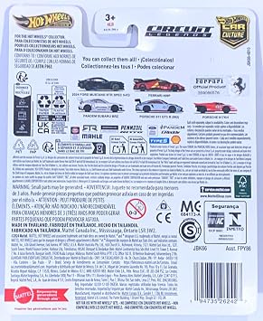 Hot Wheels Premium Car Culture - Circuit Legends 2025 961K - 0/5 Black Ferrari 499P Chase w/Protector