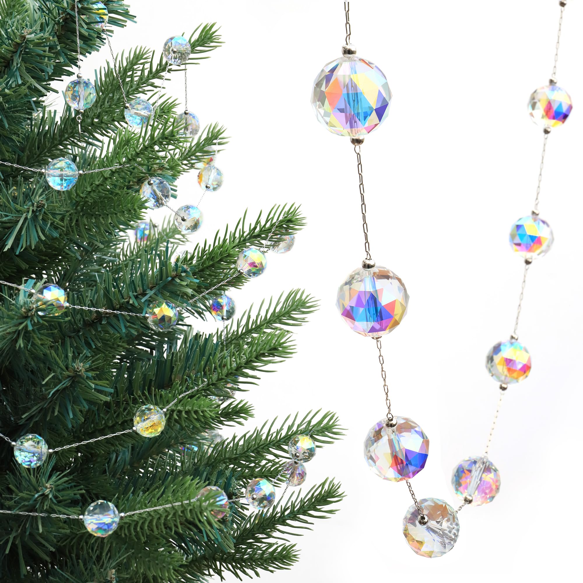 Crystal Christmas Tree Garland