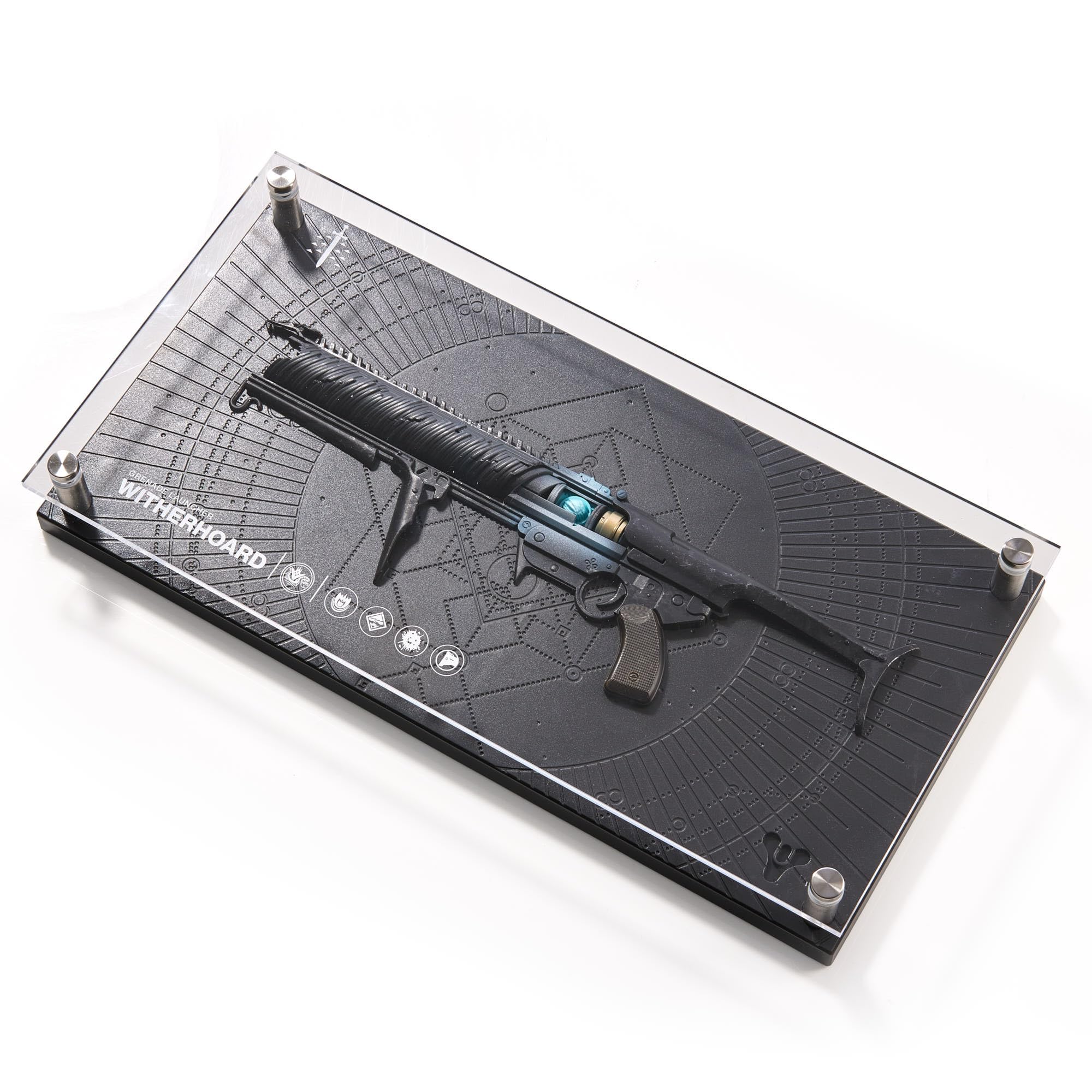 Numskull Witherhoard Exotic Weapon Figure 14x7 (35x18cm) Limited Edition Replica Plaque - Official Destiny 2 Merchandise - FPS Sci-Fi Action Video Game Figurine