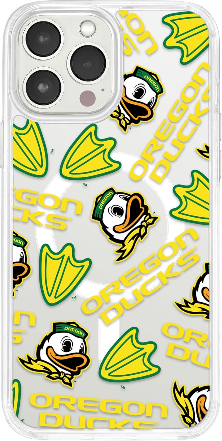 Affinity Bands Oregon Ducks HD Phone Case Compatible with MagSafe Apple iPhone 14 (Champion Series)