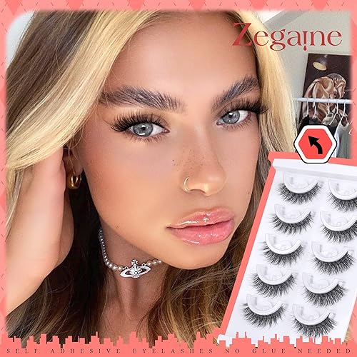 Miniatura 6 de Pestañas postizas gruesas de ojo de gato, pestañas de visón sintético, pestañas postizas de volumen grueso 6D, pestañas postizas de 0.71 pulgadas,