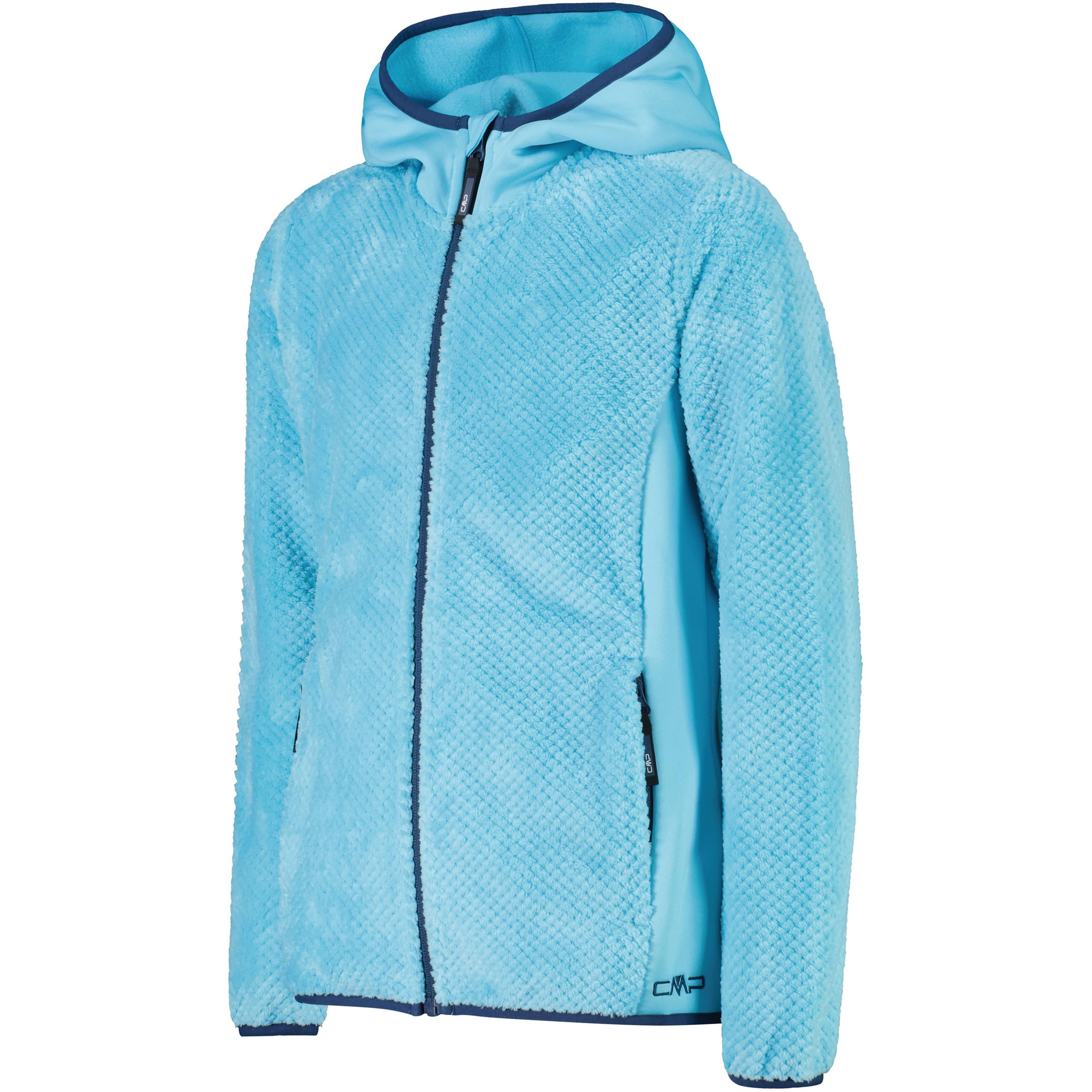 CMP Enfants Hoodie Veste, topazio, 140