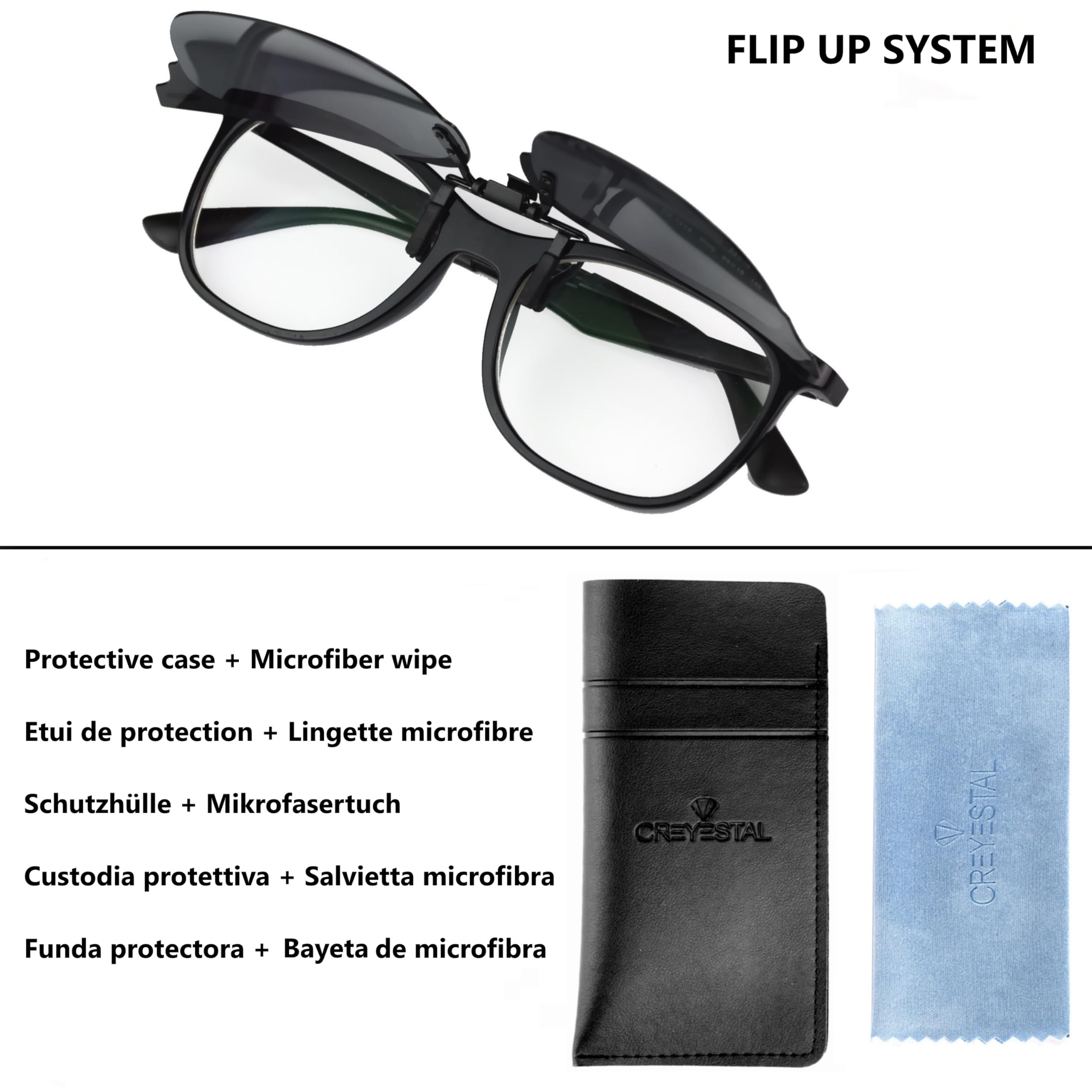 Clip Polaryzowane okulary przeciwsłoneczne, wysuwane i ultralekkie, okulary przeciwsłoneczne, klips przeciwsłoneczny, dla mężczyzn, kobiet, 100% anty-UV, certyfikat CE