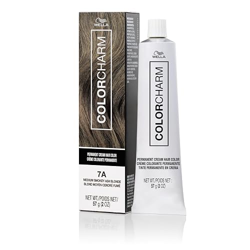 COLORCHARM Permanent Cream Hair Dye Ash Blonde 2 oz
