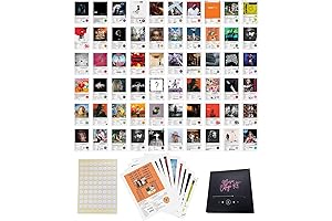 Old School Decor Posters for Wall Aesthetic | 100 Pcs Unique Album Covers Posters