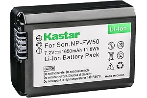 Kastar Battery for Sony Alpha and NEX Cameras