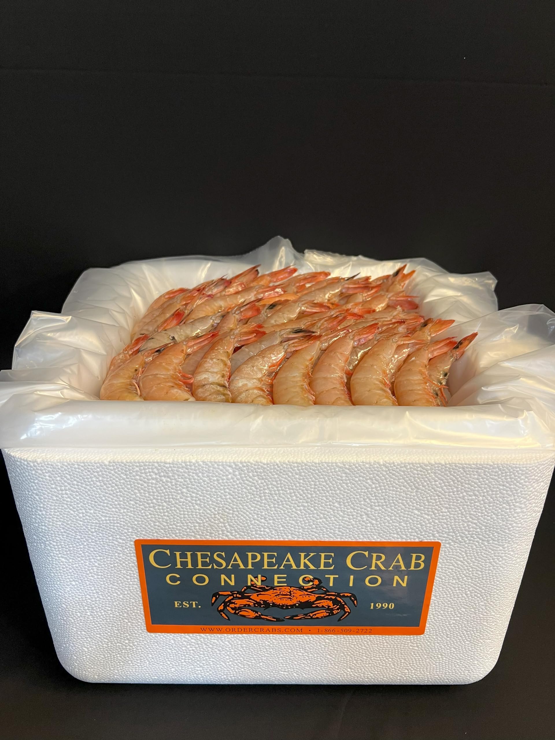 Chesapeake Crab Connection - USA Wild-Caught Jumbo Shrimp (3 lbs.)
