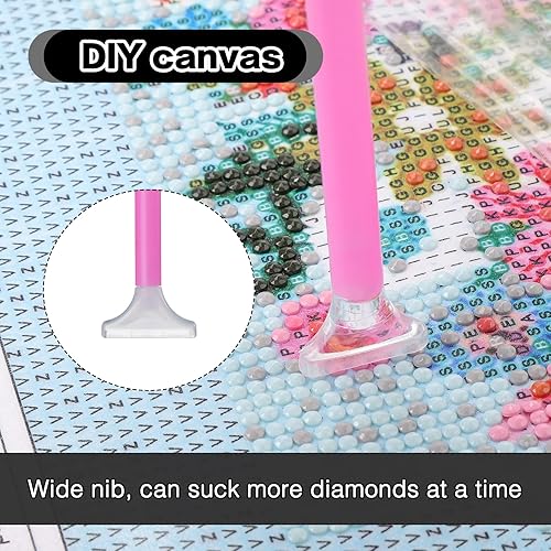 Miniatura 6 de abcGoodefg Diamonds - Kit de arte de diamantes para adultos, 6 unidades, pinturas artísticas de diamantes 5D para bricolaje, juego de flores,