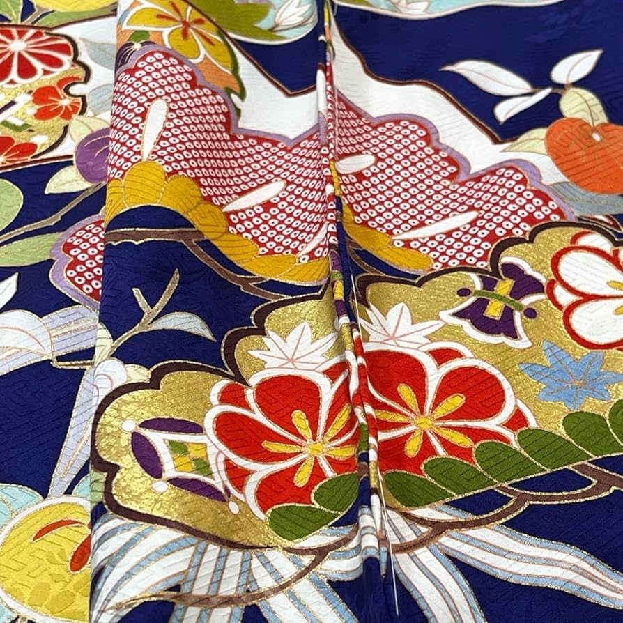 逸品　京都　染匠　久保耕　本糸目　手描京友禅　豪華振袖　金駒刺繍　仮絵羽 Amazon.co.jp: 逸品 京都 染匠 久保耕 本糸目 手描京友禅 豪華本