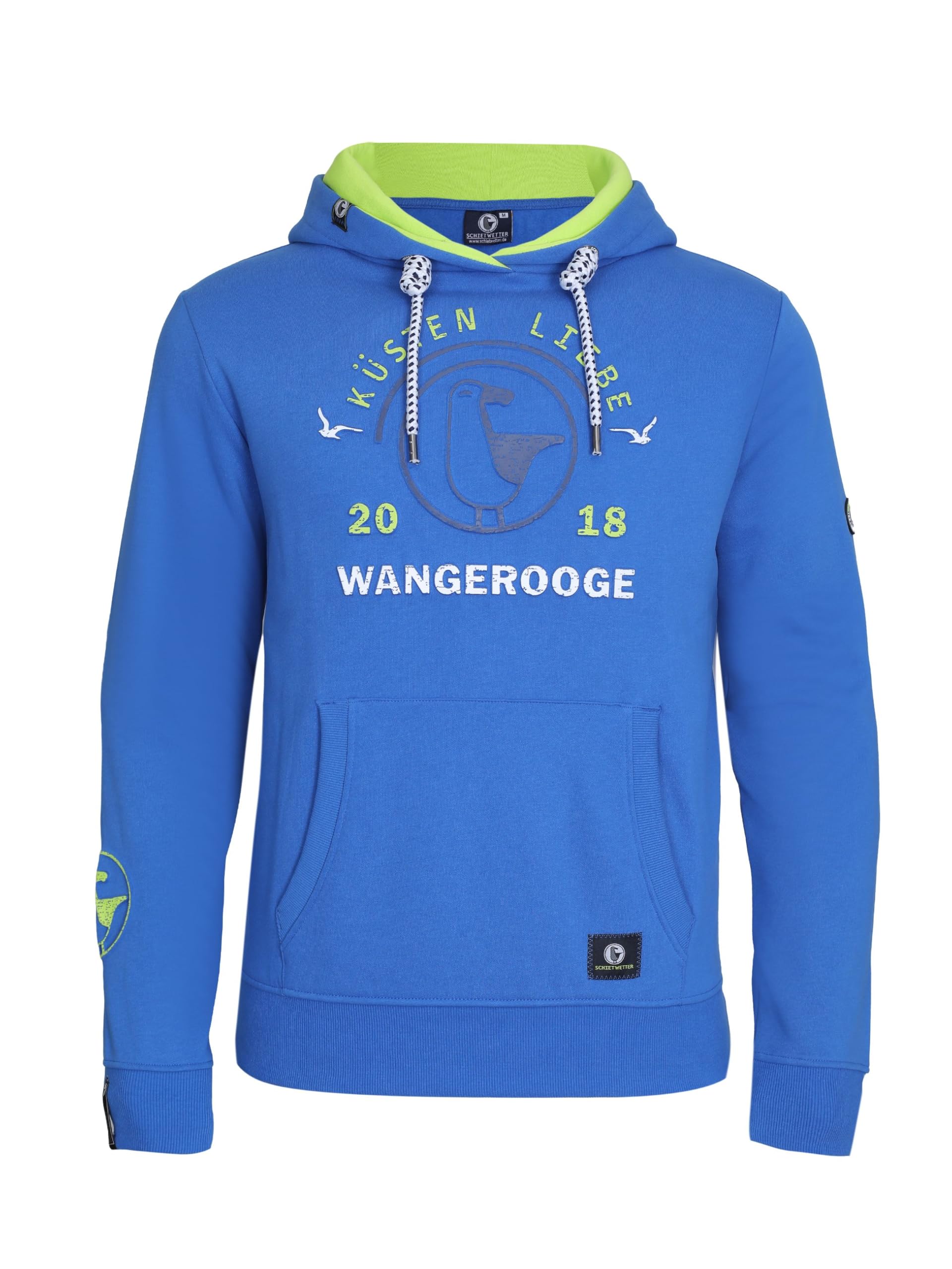 SCHIETWETTER Herren T-Shirt Wangerooger Jung, Shirt für Männer, T-Shirt mit Print, Küstenliebe