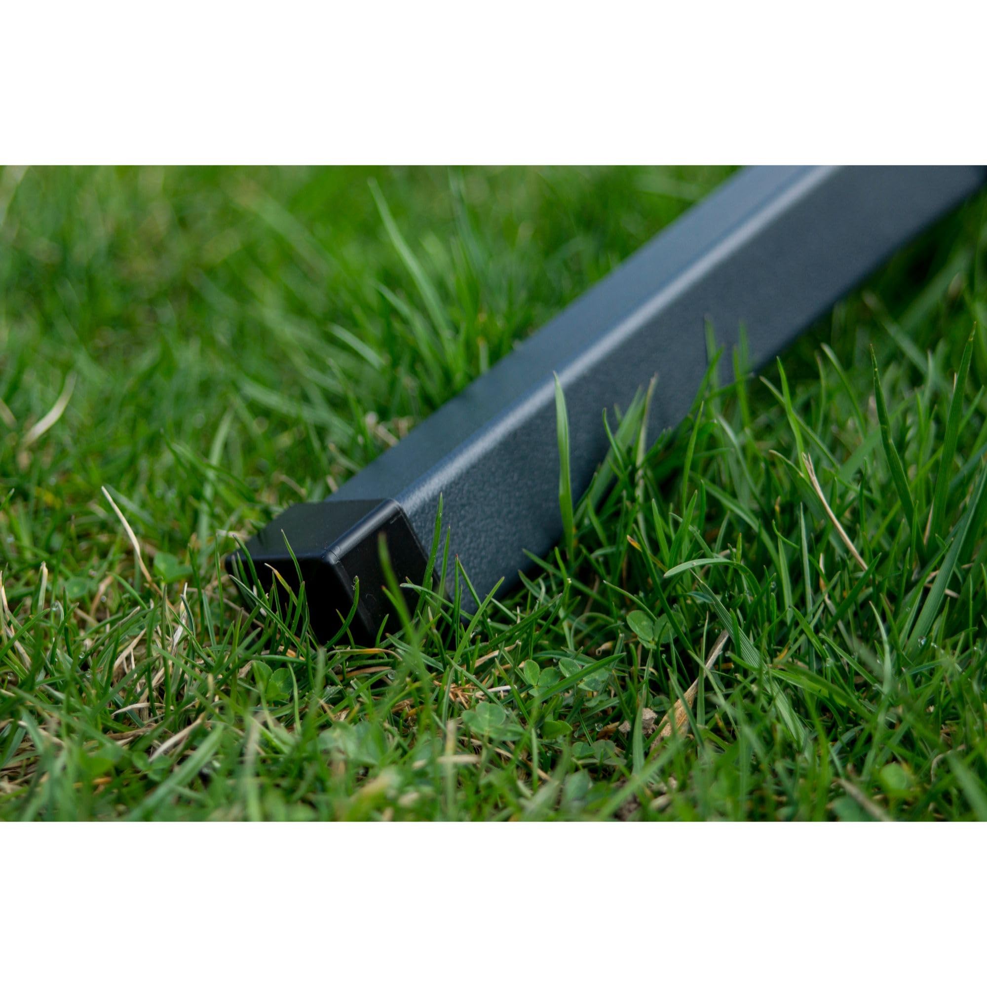 Potenza Supporto per Amaca in Acciaio 320 cm I Struttura Resistente Fino a 120 kg, Antiruggine, per una Persone, Ideale per Giardino, Terrazza I Telaio Universale per Amache (Graphite Base)