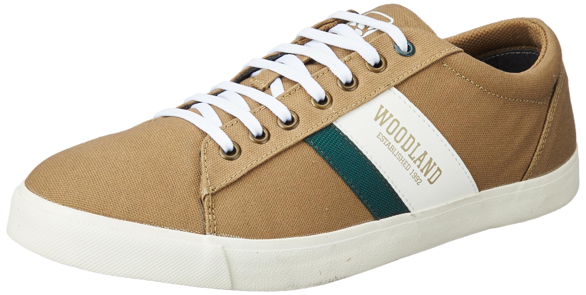Woodland Mens Khaki Leather Casual Shoe-11 UK (45 EU) (GC 4214121C) (B0BWTJ8LFV) Amazon Price History, Amazon Price Tracker