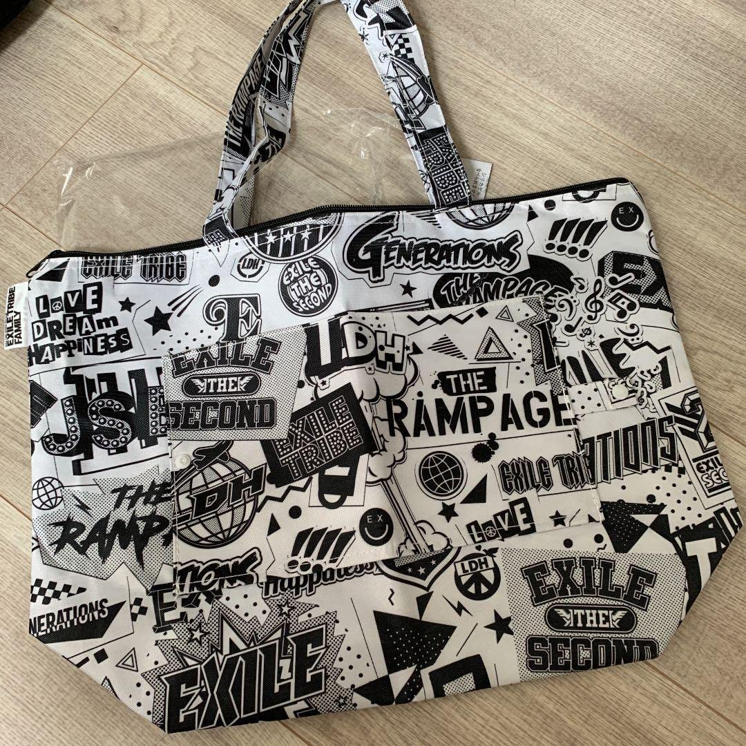 Amazon.co.jp: EXILE TRIBE トートバッグ エコバッグ ファンクラブ 