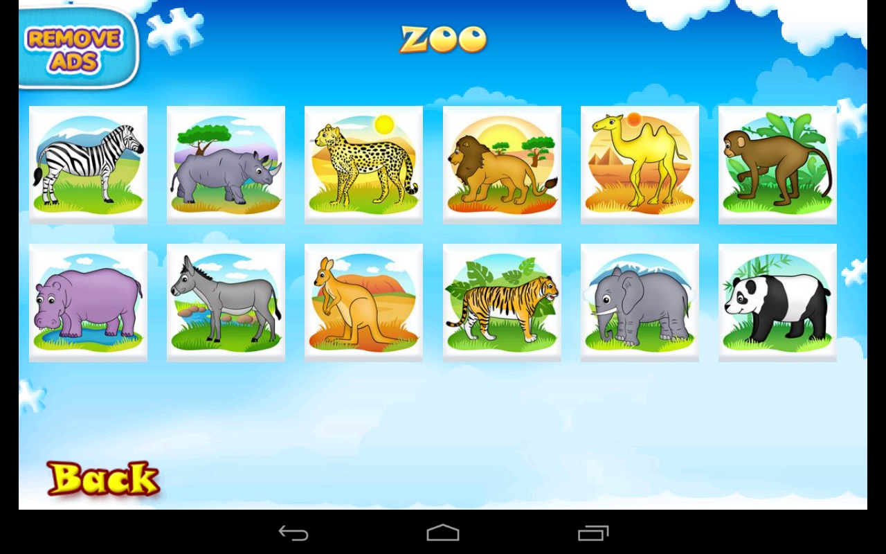 123 Kids Fun PUZZLE BLUE - Free Educational Jigsaw Puzzle Game for ...