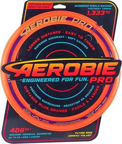 Miniatura 8 de Aerobie Pro Blade - Anillo de tiro ligero para niños, para jugar al golf de disco, juegos en el patio trasero y más, juegos al aire libre para