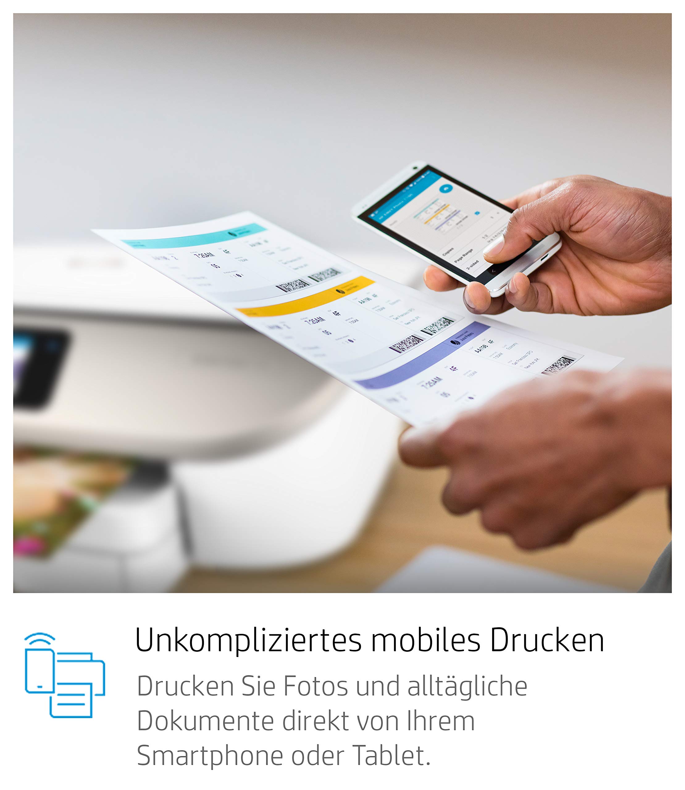 HP ENVY Photo 7134 Multifunktionsdrucker (Instant Ink, Drucken, Scannen, Kopieren, WLAN, Airprint) inklusive 5 Monate Instant Ink