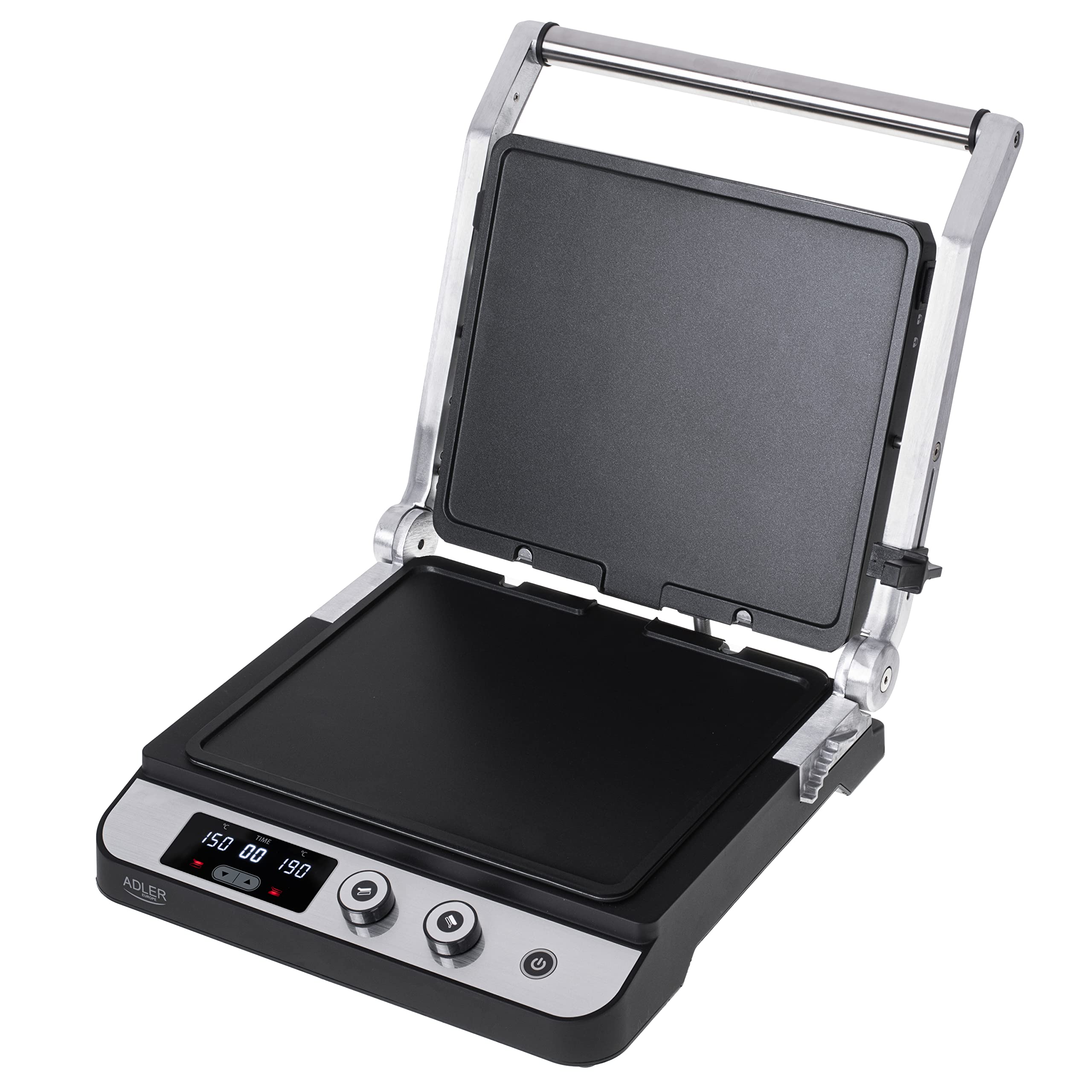 ADLER AD 3059 Parrilla eléctrica LED 2 en 1.