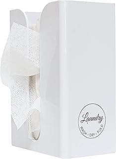 Laundry Dryer Sheet Holder Dispenser Laundry Organization Storage Detergent Dryer Sheet Dispenser Soap Fabric Softener Dispenser - Farmhouse Laundry Room Decor Accessories Dryer Sheet Container