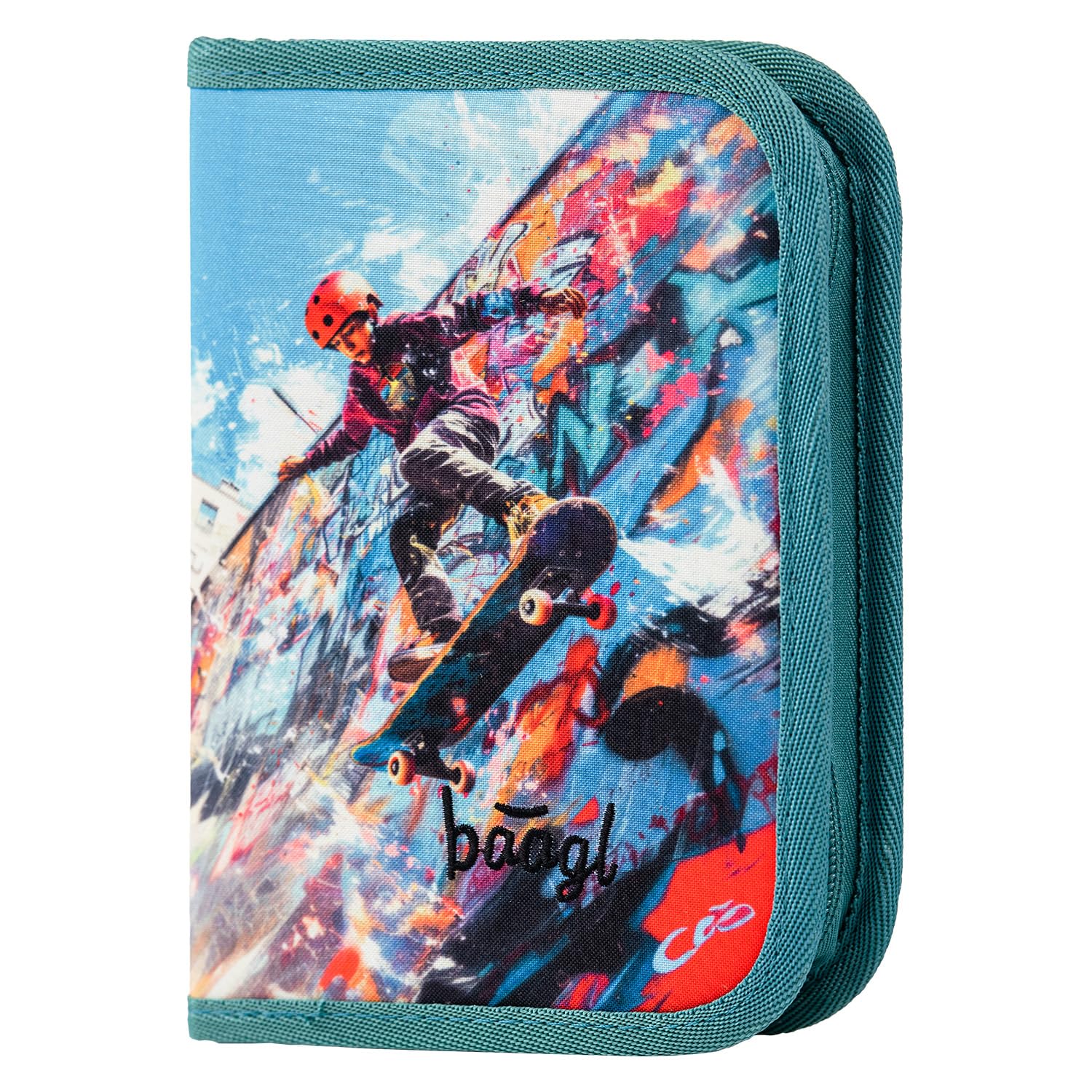 Baagl Astuccio Per Ragazzi E Ragazze, Astuccio Per Studenti, Astuccio Per Cancelleria, Astuccio Per Cancelleria, Skatepark, Astuccio-image