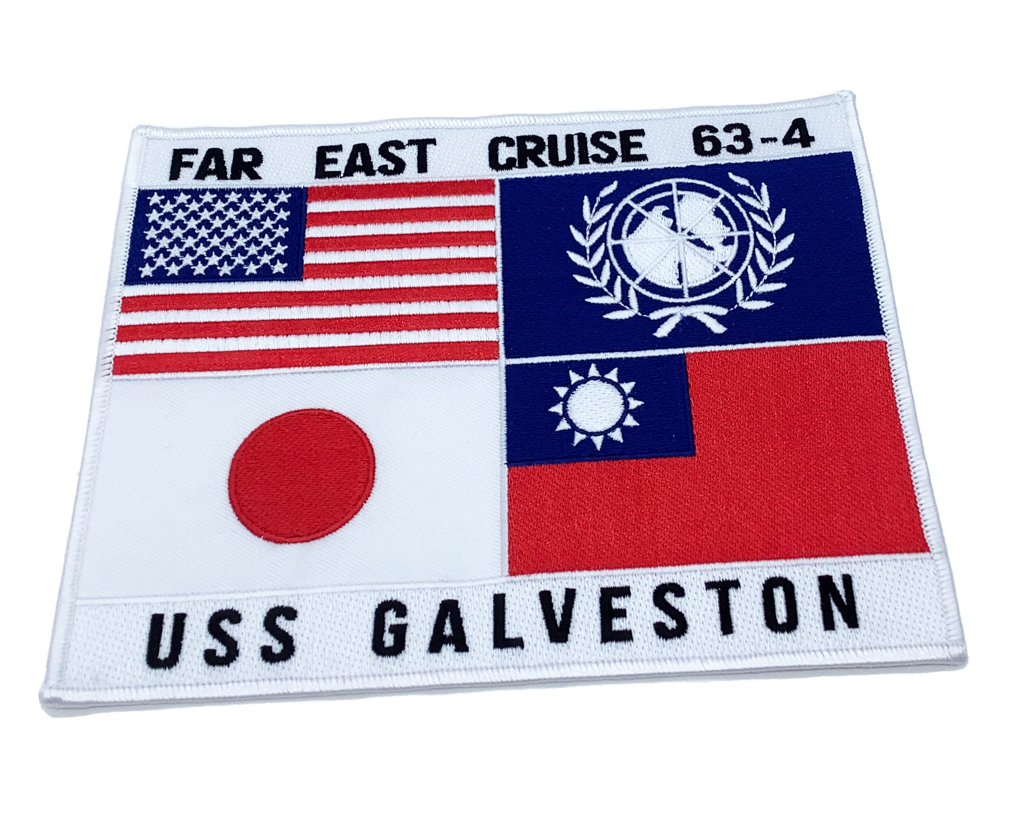 米海軍巡洋艦USS Galveston 大型ワッペン 63-4 Amazon.com: TopGun Far East Cruise 63-4, USS Galveston