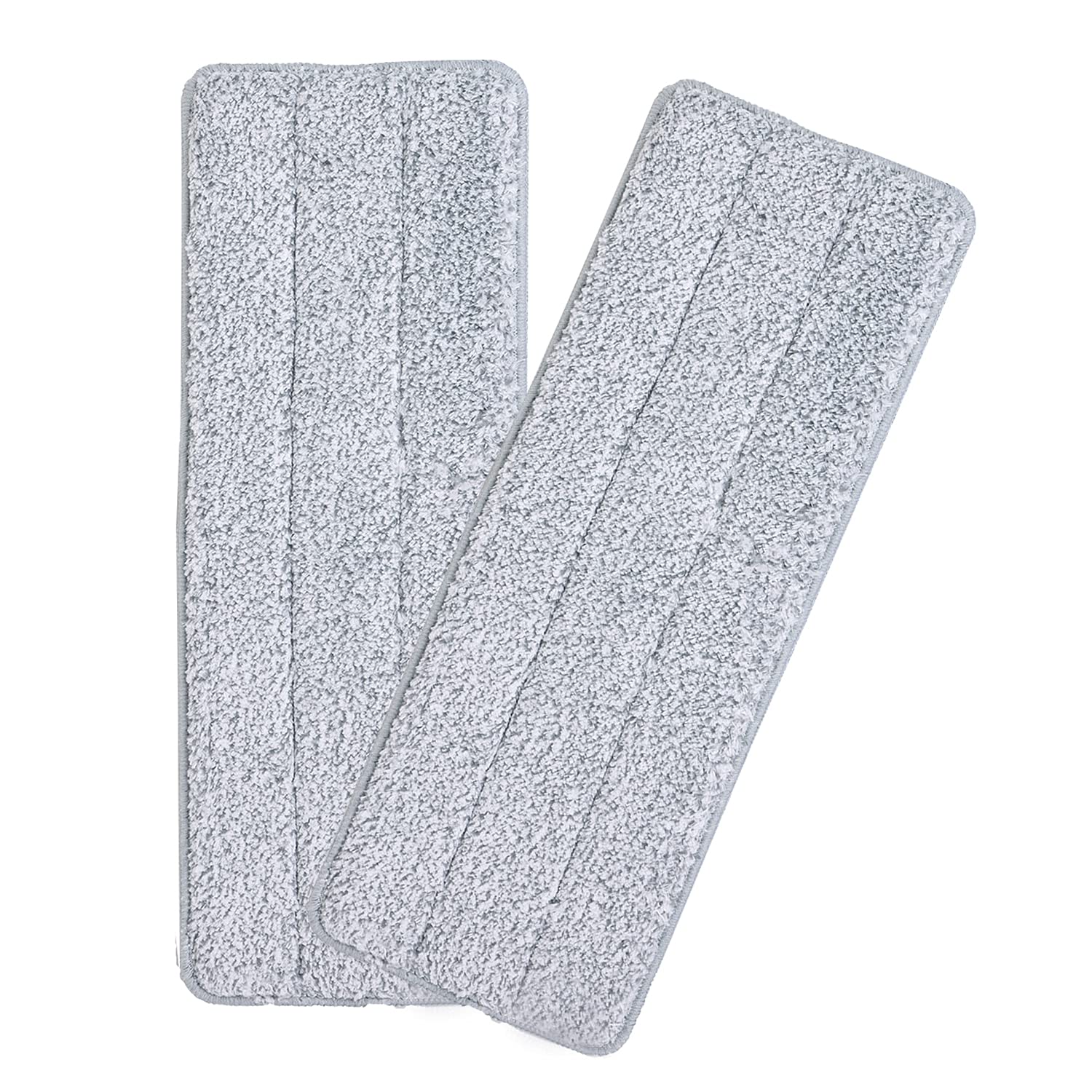 Oshang Flat Mop Head Refill 2 Pack Grey Amazon.in Home Improvement