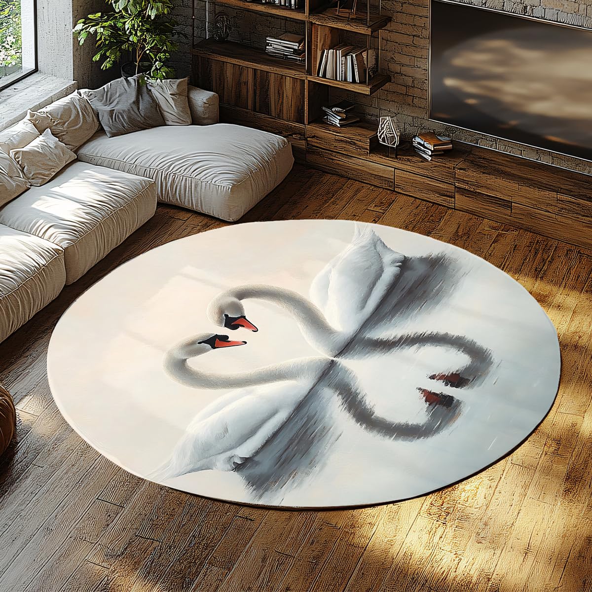 Tapis de mariage romantique pour sublimer un sol de salon moderne