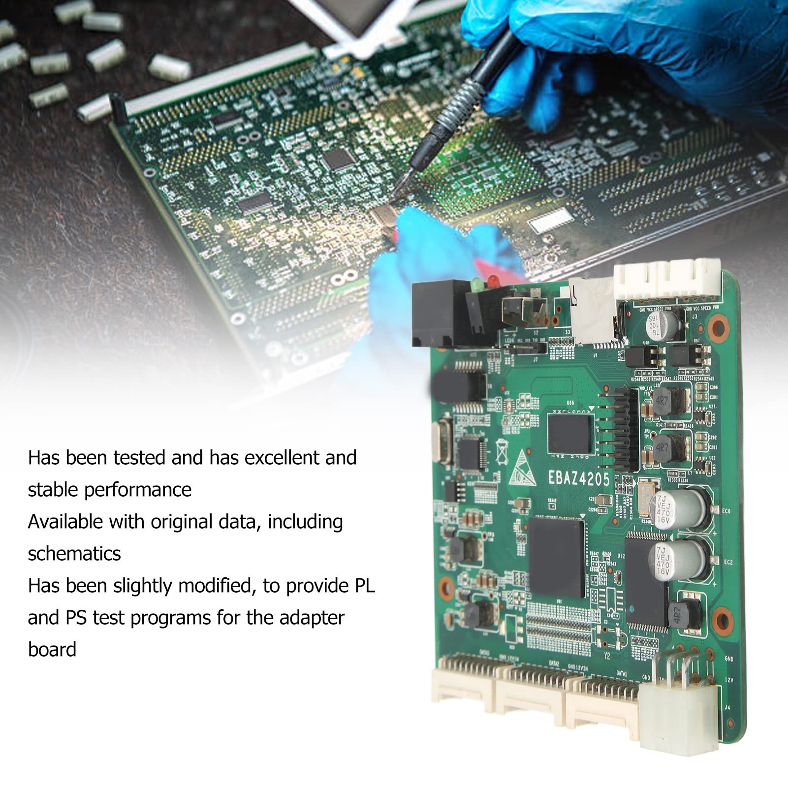 Scheda di Sviluppo, Scheda del Modulo di Apprendimento del Programma di Test PL PS, Progettazione PCB per Comunicazioni Periferiche e di Rete Normali, Facile da Usare per la Formazione di