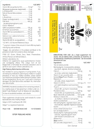 Formula Vm 2000 30 Tablets