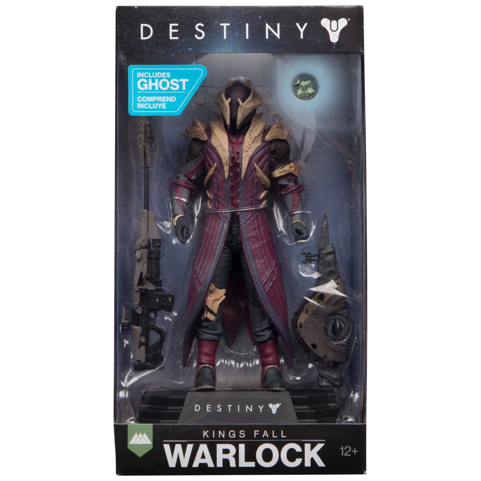 Amazon.com: McFarlane Toys Destiny King's Fall Warlock Collectible Action  Figure : Toys u0026 Games