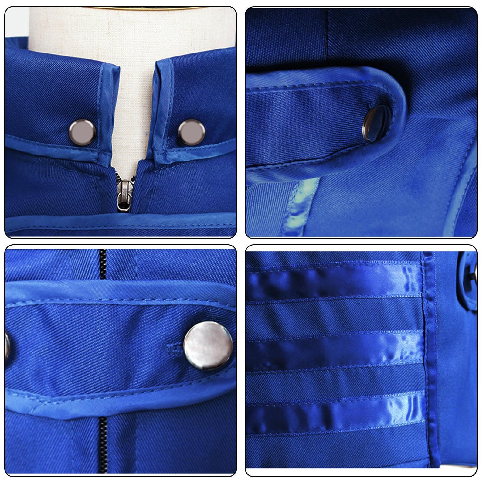 Victoriano Mujer Vintage Halloween Disfraces Vestir Gabardina